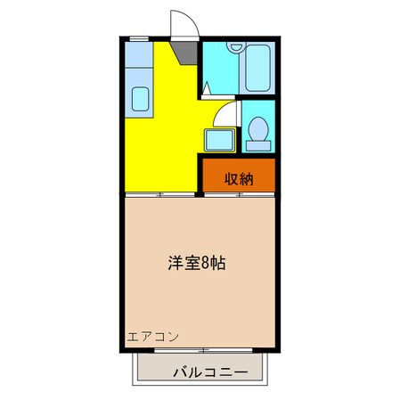 ハイツノバクの物件間取画像